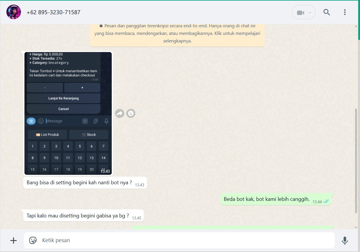 Bot telegram x Okeconnect apa bisa?