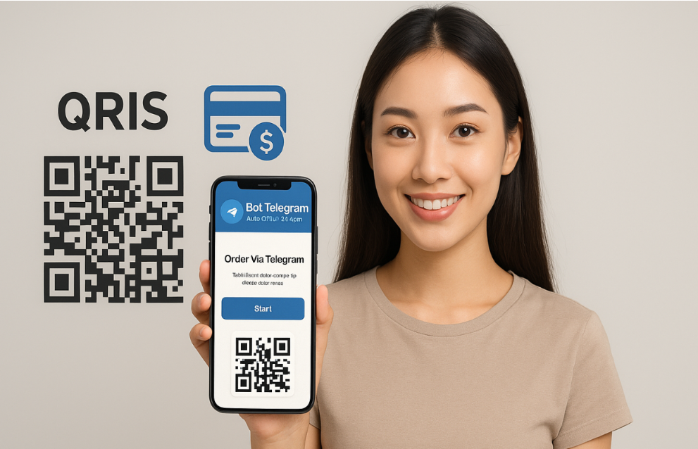 Cara pasang QRIS manual bot auto order 24 jam