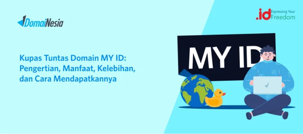 Domain MY ID yang harganya murah ternyata di blok telegram